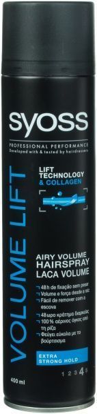 Лак для волос Syoss Volume Lift Объем экстрасильная фиксация Volume Lift 400 мл
