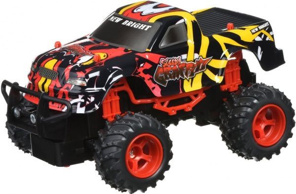 Машинка на р/у New Bright Graffity truck yellow (2408F) 1:24