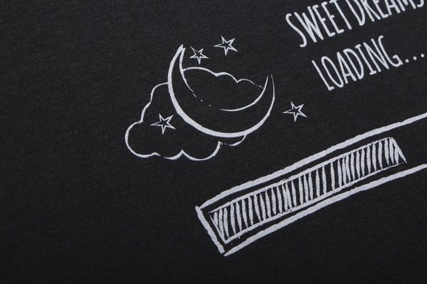 Туника с принтом р. М темно-серый 