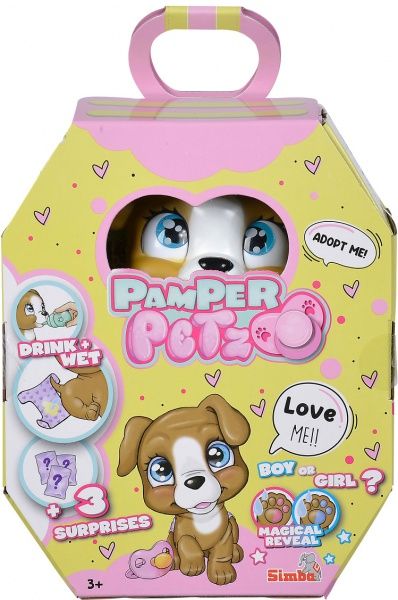 Іграшка інтерактивна Simba Пампер Петс. Цуценя