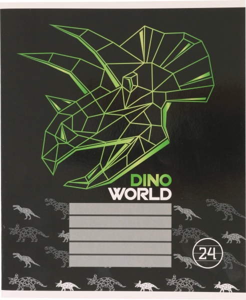 Тетрадь школьная Dino скоба 24 листов в линию Мечты сбываются