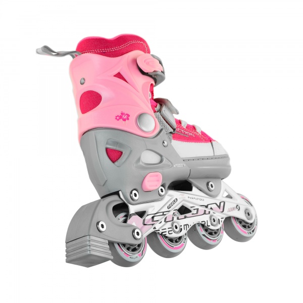 Роликовые коньки Action PW-126B-13-2PINK/33-36 розовый