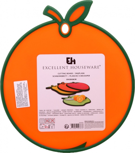 Доска разделочная 30x28x см в ассортименте 030000780