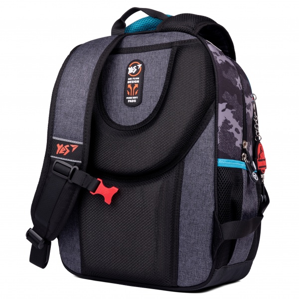 Ранец полукаркасный YES Jurassic world S-40 Jurassic World черный