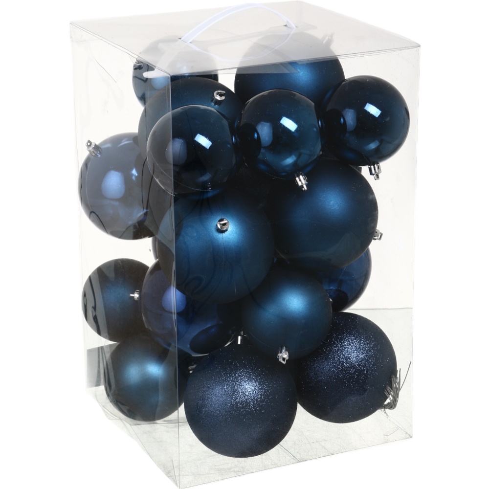 Набор елочных шаров T24-25MIX d 100 мм 25 шт./уп.