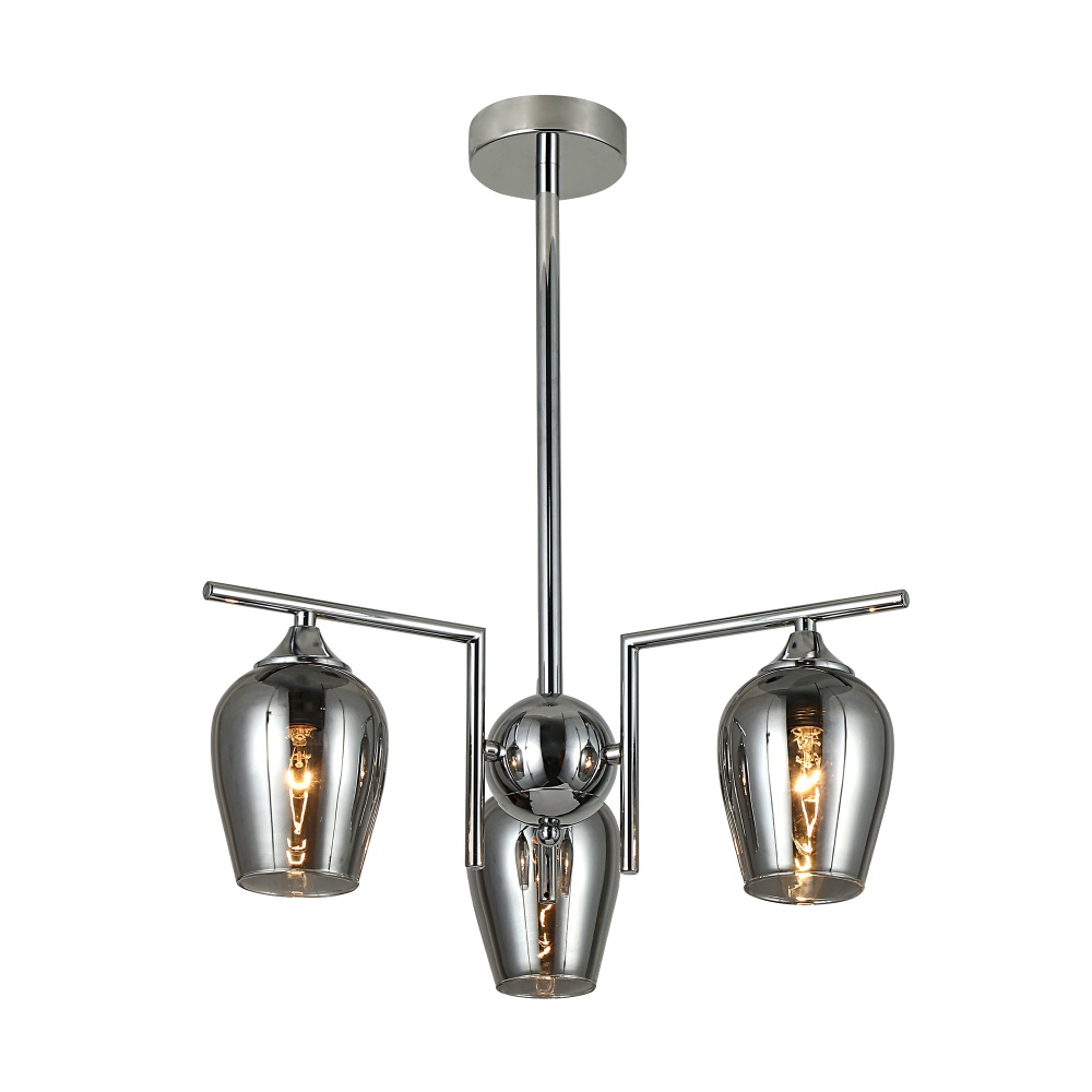 Люстра Miorro Carisma 3x40 Вт E14 хром 51-311-182