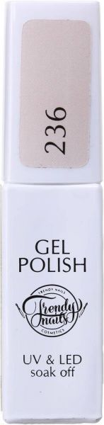 Гель-лак для нігтів Trendy nails Класична палітра №236 8 мл 