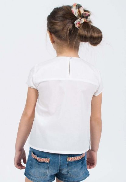 Блуза Гармонiя Квіти р.146 белый 33319 