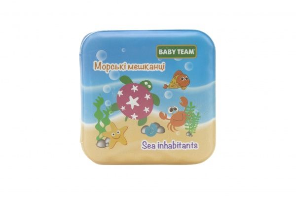 Игрушка для ванны Baby Team «Морские обитатели» 8740