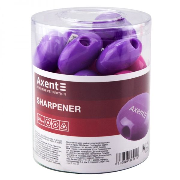 Точилка с контейнером 1154-А в ассортименте 27951 Axent