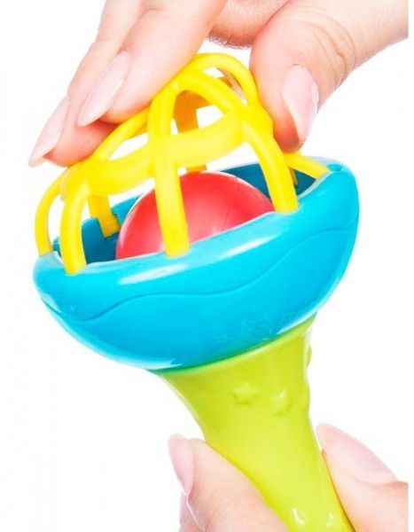 Брязкальце Bebelino м'яка гантелька (4823091303074)