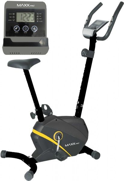 Велотренажер MaxxPro MB4 OS чорний
