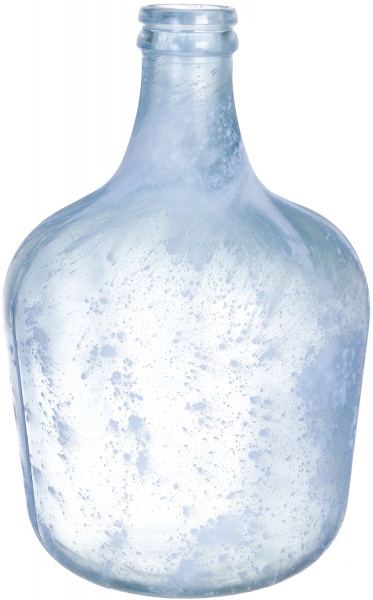 Ваза стеклянная голубой античный Garrafa 42 см San Miguel