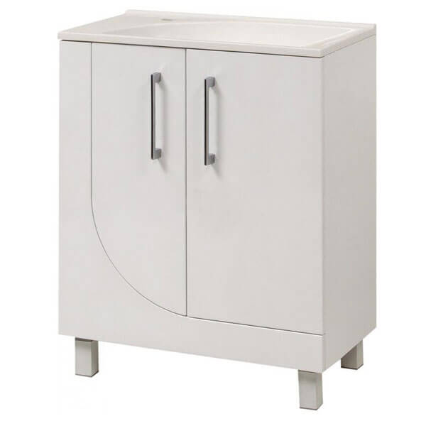 Тумба підлогова Сансервіс Грація 65 біла під умивальник Грація-65