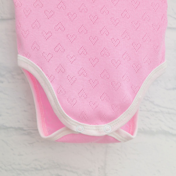 Боди детское для девочки Blanka Сердечко р.86 розовый 110286 