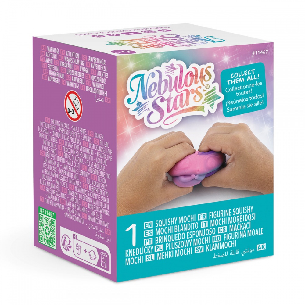 Іграшка-сюрприз Nebulous Stars Сквіш-мочі: космічний улюбленець 11467