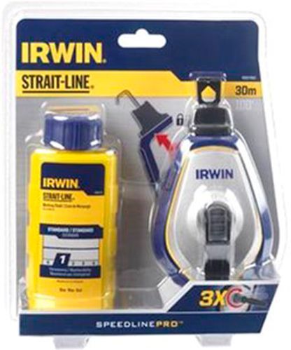 Шнур разметочный Irwin 10507682 SPEEDLINE PRO+краситель синий
