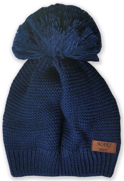 Шапка детская р.48-50 синий 804 