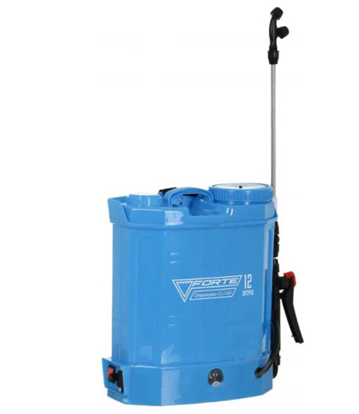 Опрыскиватель аккумуляторный Forte CL-12A, 8АН/12V 12 л 