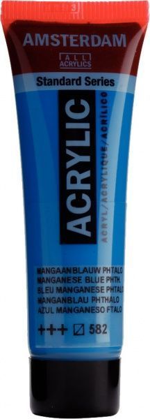 Краска акриловая марганец фталово-синий 582 20 мл Amsterdam Standart Royal Talens
