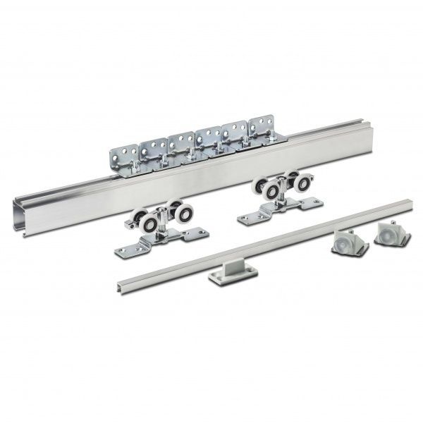 Комплект розсувної системи Новатор для міжкімнатних дверей 2 м 125 кг