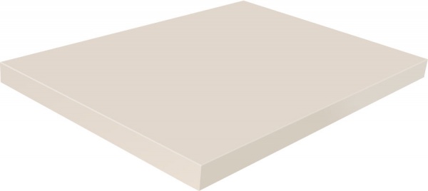 Фасад для кухні LuxeForm Акрил Cірий шовк мат/МТ-802U AS 355x596 н/св