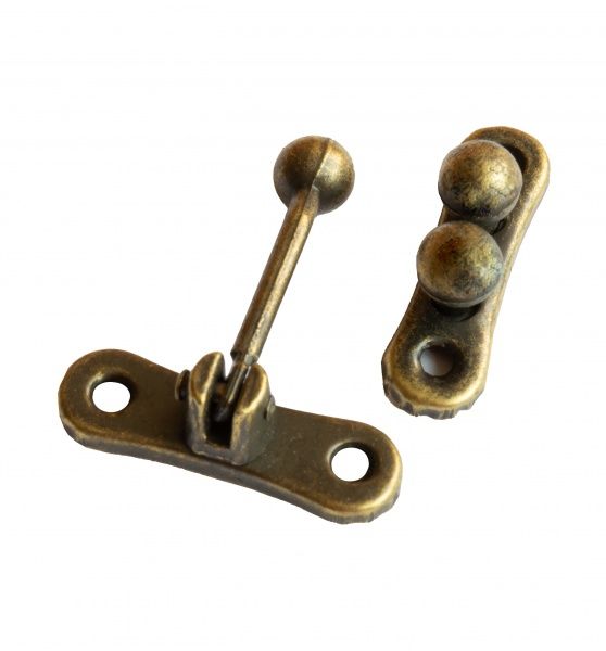 Замок стара латунь 31х33 мм 1 шт.