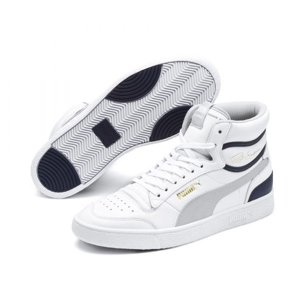 Кроссовки Puma Ralph Sampson Mid 37084704 р.UK 7,5 белый