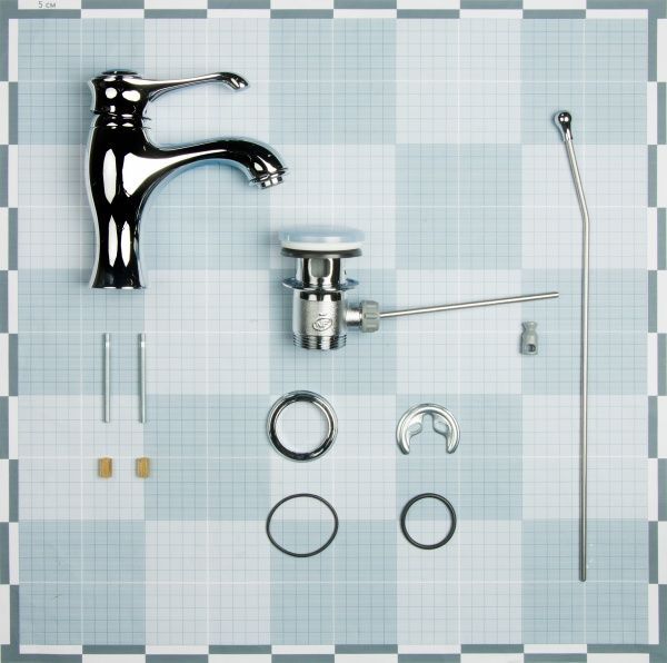 Смеситель для умывальника Emmevi Rubinetterie Tiffany CR6003