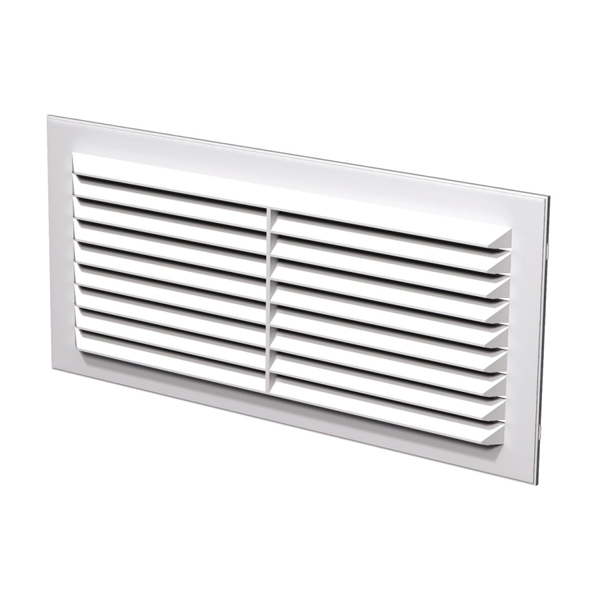 Решітка Вентс МВ 80-1 пластик білий 