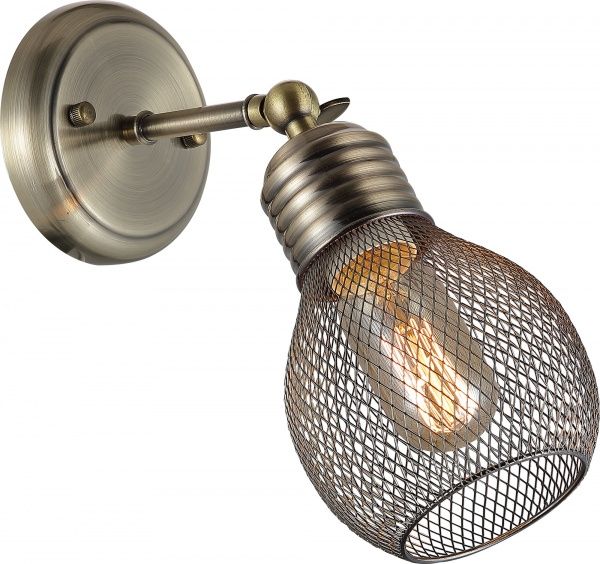 Бра Altalusse INL-6143W-01 1x40 Вт E27 античная бронза 
