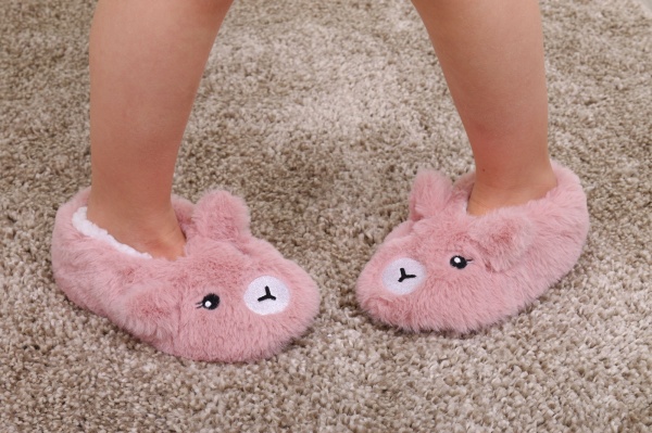 Тапочки детские для девочки Maxwin KIDS Зверюшки Мишка р.32-34 розовый 