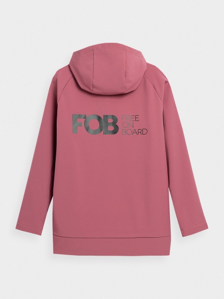 Анорак 4F D4Z21-SFD200F-53S р.S рожевий