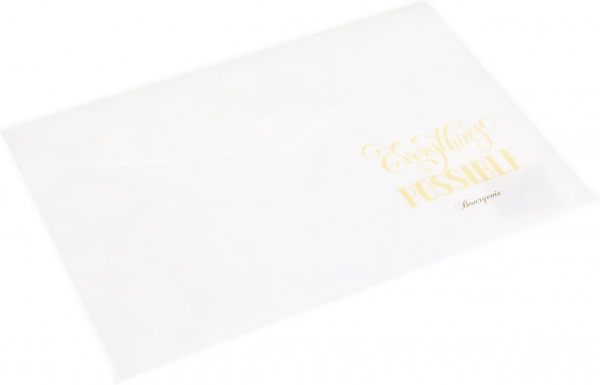 Папка-конверт A4 одноколірний друк P0069 в асортименті Bourgeois 