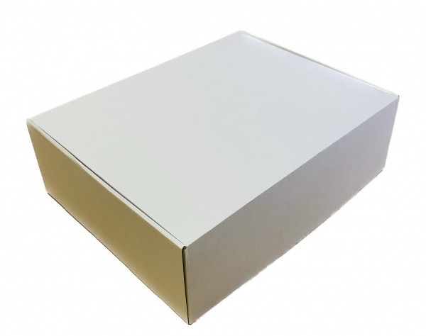 Гофроящик самосборный Т22 белый 450x360x145 мм