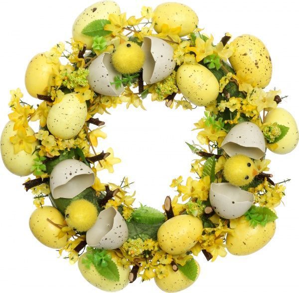 Венок пасхальный 30 см A51645B