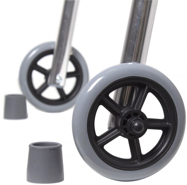 Ходунки-рамки на 2 колесах складные регулируемые по высоте Ridni RD-OP-W03 (KJT905D)