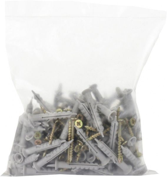 Дюбель 6x40 мм 100 шт. с ударным шурупом нейлон Expert Fix