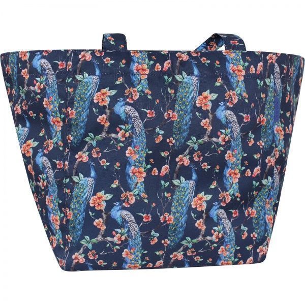 Сумка пляжна Bagland Павичі сублiмацiя 787 (00732664) мульті 