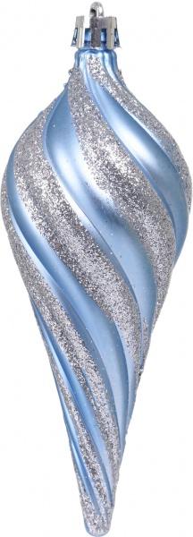 Набір ялинкових іграшок бурульки і кулі в асортименті 75 шт./уп.