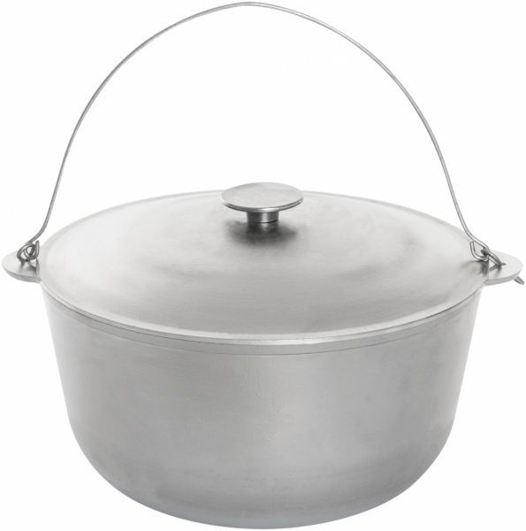 Казан походный Biol 20 л алюминиевый с дужкой и крышкой К2000Т