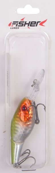 Воблер Clepsydra YE-90-10.5-10 10,5 г 90 мм #2 серебристый с желтой спиной