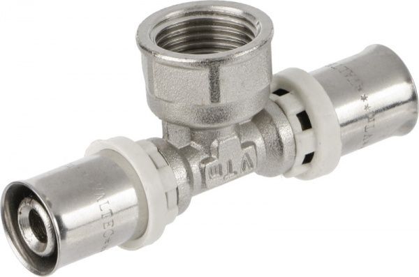 Трійник комбінований внутрішня Valtec 16x1/2x16