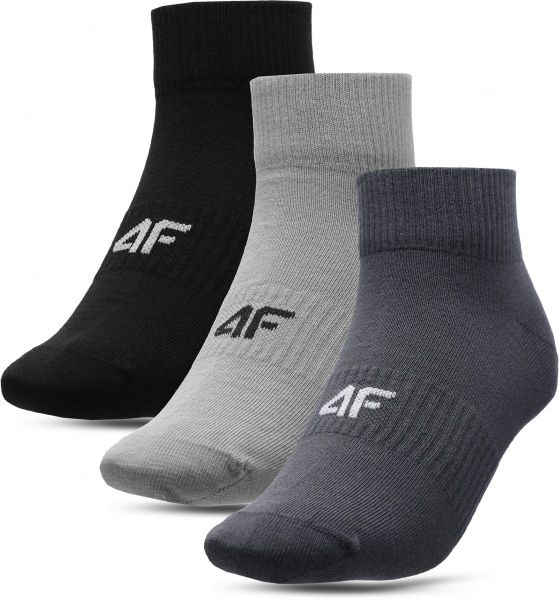 Шкарпетки 4F NOSD4-SOM302-22S+25S+20S сірий р.39-42