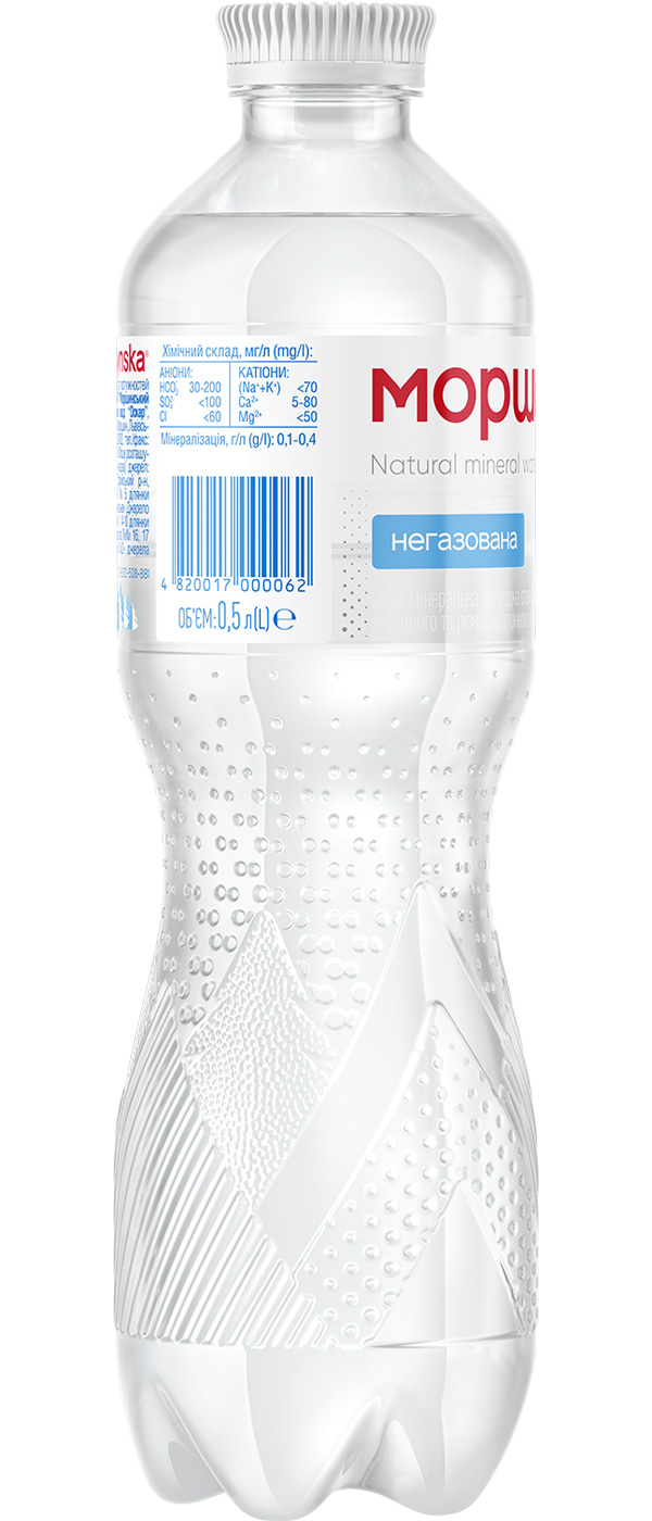 Вода мінеральна Моршинська негазована 0,5 л (4820017000062) 