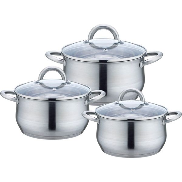Набор кастрюль Aurora AU 5562 6 предметов