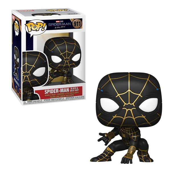 Фигурка Funko POP! Человек-Паук (Black & Gold Suit) 