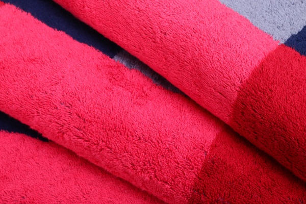 Полотенце махровое Mosaic 80x150 см деним Cawo 