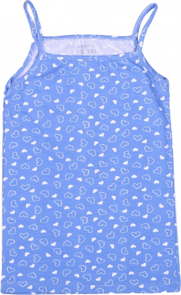 Майка для девочек KOSTA 1064-5 р.110 голубой 