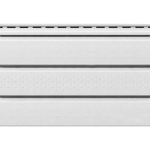 Панель-софит VOX перфорированная 3х0,3 м 0,9 кв.м белый SV-07 